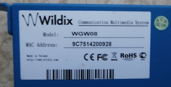 Wildix VoIP PBX WGW08, gebraucht!