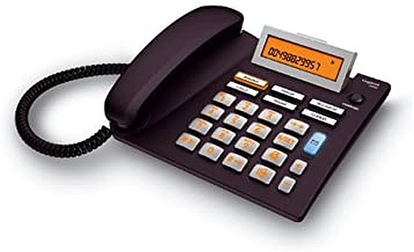 Gigaset 5040 analoges Telefon, große, beleuchtete Tasten, anthrazit, neuwertig!